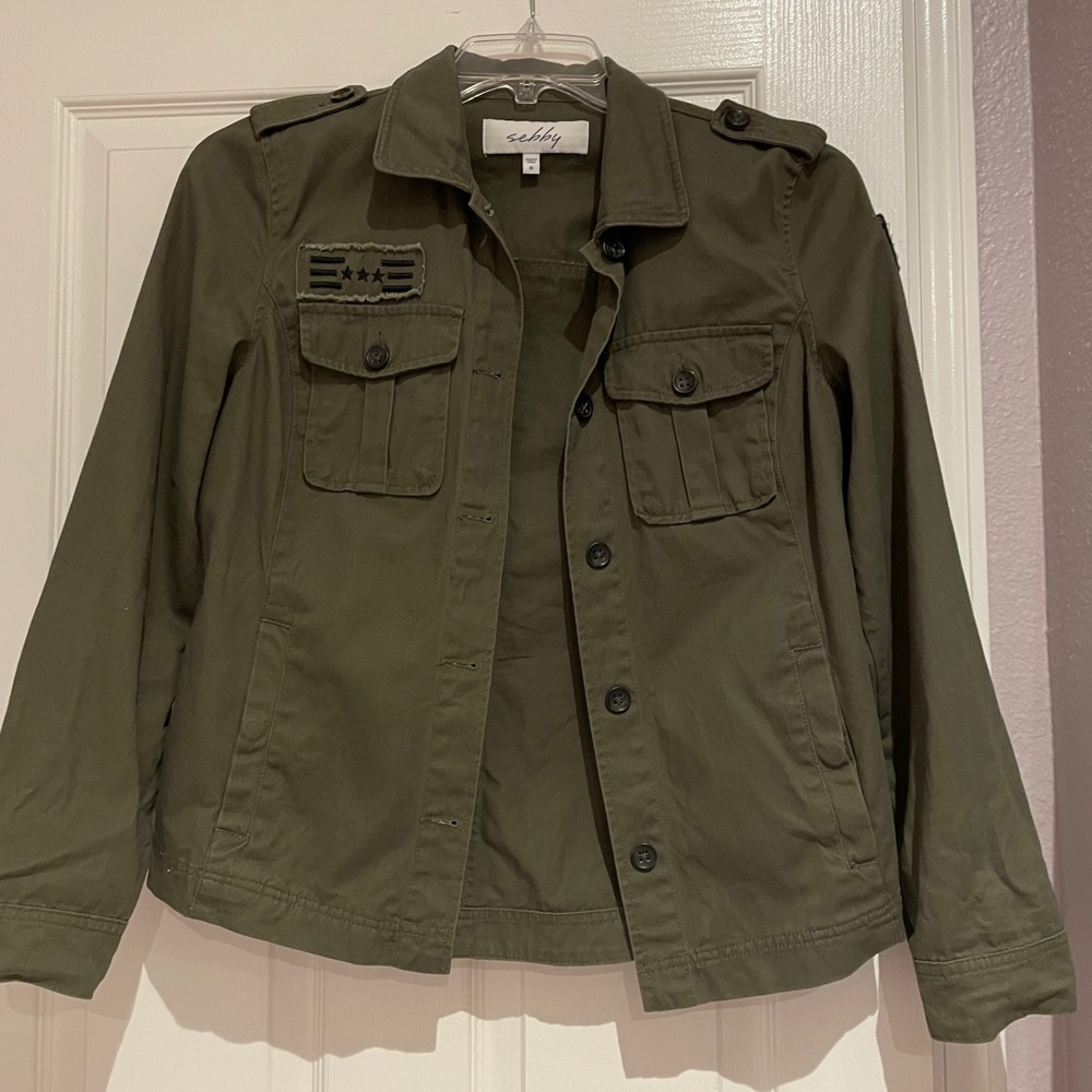 Army Green Shirt Jacket